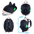 Carica l'immagine nel visualizzatore della galleria, Crazy Safety Backpack Black Dragon backpack
