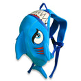 Carica l'immagine nel visualizzatore della galleria, Crazy Safety Backpack Blue Shark backpack