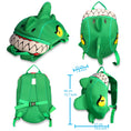 Carica l'immagine nel visualizzatore della galleria, Crazy Safety Backpack Green Crocodile backpack