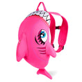 Carica l'immagine nel visualizzatore della galleria, Crazy Safety Backpack Pink Shark backpack