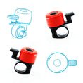 Carica l'immagine nel visualizzatore della galleria, Crazy Safety Bicycle bell Bicycle bell