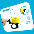 Carica l'immagine nel visualizzatore della galleria, Crazy Safety Bicycle bell Bicycle bell