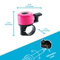 Carica l'immagine nel visualizzatore della galleria, Crazy Safety Bicycle bell Bicycle bell
