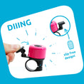 Carica l'immagine nel visualizzatore della galleria, Crazy Safety Bicycle bell Bicycle bell