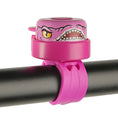 Carica l'immagine nel visualizzatore della galleria, Crazy Safety Bicycle bell Pink Dinosaur bicycle bell