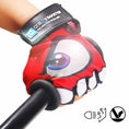 Carica l'immagine nel visualizzatore della galleria, Crazy Safety Bicycle gloves Cycling gloves with reflective eyes