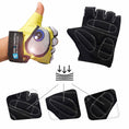 Carica l'immagine nel visualizzatore della galleria, Crazy Safety Bicycle gloves Cycling gloves with reflective eyes
