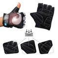 Carica l'immagine nel visualizzatore della galleria, Crazy Safety Bicycle gloves Cycling gloves with reflective eyes