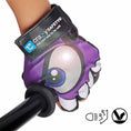 Carica l'immagine nel visualizzatore della galleria, Crazy Safety Bicycle gloves Cycling gloves with reflective eyes
