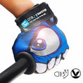 Carica l'immagine nel visualizzatore della galleria, Crazy Safety Bicycle gloves Cycling gloves with reflective eyes