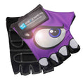 Carica l'immagine nel visualizzatore della galleria, Crazy Safety Bicycle gloves Purple Cycling gloves with reflective eyes