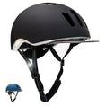 Carica l'immagine nel visualizzatore della galleria, Crazy Safety Bicycle helmet Black / M (53-59cm) METRO urban bicycle helmet with light
