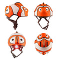 Carica l'immagine nel visualizzatore della galleria, Crazy Safety Bicycle helmet Clownfish bicycle helmet