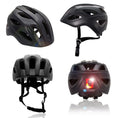 Carica l'immagine nel visualizzatore della galleria, Crazy Safety Bicycle helmet Friends children's helmet with light