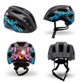 Carica l'immagine nel visualizzatore della galleria, Crazy Safety Bicycle helmet Graffiti Splash children's helmet with light