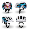 Carica l'immagine nel visualizzatore della galleria, Crazy Safety Bicycle helmet Graffiti Splash children's helmet with light