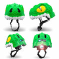 Carica l'immagine nel visualizzatore della galleria, Crazy Safety Bicycle helmet Green / S (49-55cm) Crocodile bicycle helmet