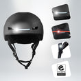 Carica l'immagine nel visualizzatore della galleria, Crazy Safety Bicycle helmet Matte black / L (55cm-61cm) PINE e-bike bicycle helmet