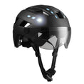 Carica l'immagine nel visualizzatore della galleria, Crazy Safety Bicycle helmet Matte black / L (55cm-61cm) Willow e-bike bicycle helmet