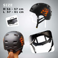 Carica l'immagine nel visualizzatore della galleria, Crazy Safety Bicycle helmet RAMPAGE skater bicycle helmet - Jungle