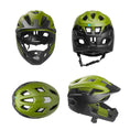 Carica l'immagine nel visualizzatore della galleria, Crazy Safety Bicycle helmet TITAN fullface bicycle helmet