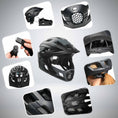 Carica l'immagine nel visualizzatore della galleria, Crazy Safety Bicycle helmet TITAN fullface bicycle helmet