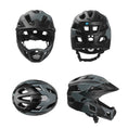 Carica l'immagine nel visualizzatore della galleria, Crazy Safety Bicycle helmet TITAN fullface bicycle helmet