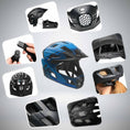 Carica l'immagine nel visualizzatore della galleria, Crazy Safety Bicycle helmet TITAN fullface bicycle helmet