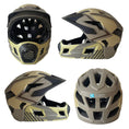 Carica l'immagine nel visualizzatore della galleria, Crazy Safety Bicycle helmet TITAN fullface bicycle helmet