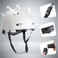 Carica l'immagine nel visualizzatore della galleria, Crazy Safety Bicycle helmet Vertigo urban bicycle helmet with front and rear lights