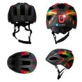 Carica l'immagine nel visualizzatore della galleria, Crazy Safety Bicycle helmet Wild Brush children's helmet with light