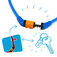 Carica l'immagine nel visualizzatore della galleria, Crazy Safety Bicycle lock Code lock