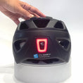 Carica e riproduci il video nel visualizzatore della galleria, Crazy Safety Kids’ Bicycle Helmet Featuring a Powerful Rechargeable Rear Light, Perfect for Children Aged 6 to 12 Years