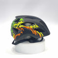 Carica e riproduci il video nel visualizzatore della galleria, Crazy Safety Kids’ Bicycle Helmet Featuring a Powerful Rechargeable Rear Light, Perfect for Children Aged 6 to 12 Years