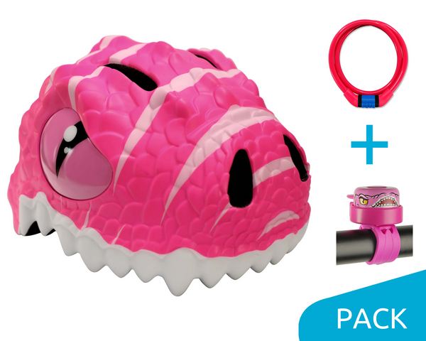 Dragon Bicycle Helmet - Pink Pack