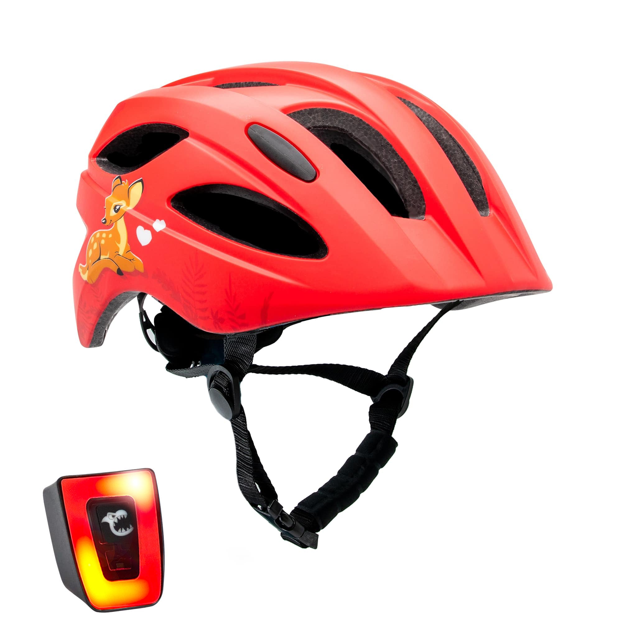 Cute Bicycle Helmet - Red Pack