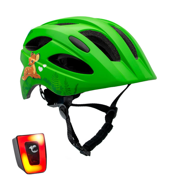 Simpatico casco da bicicletta - Verde