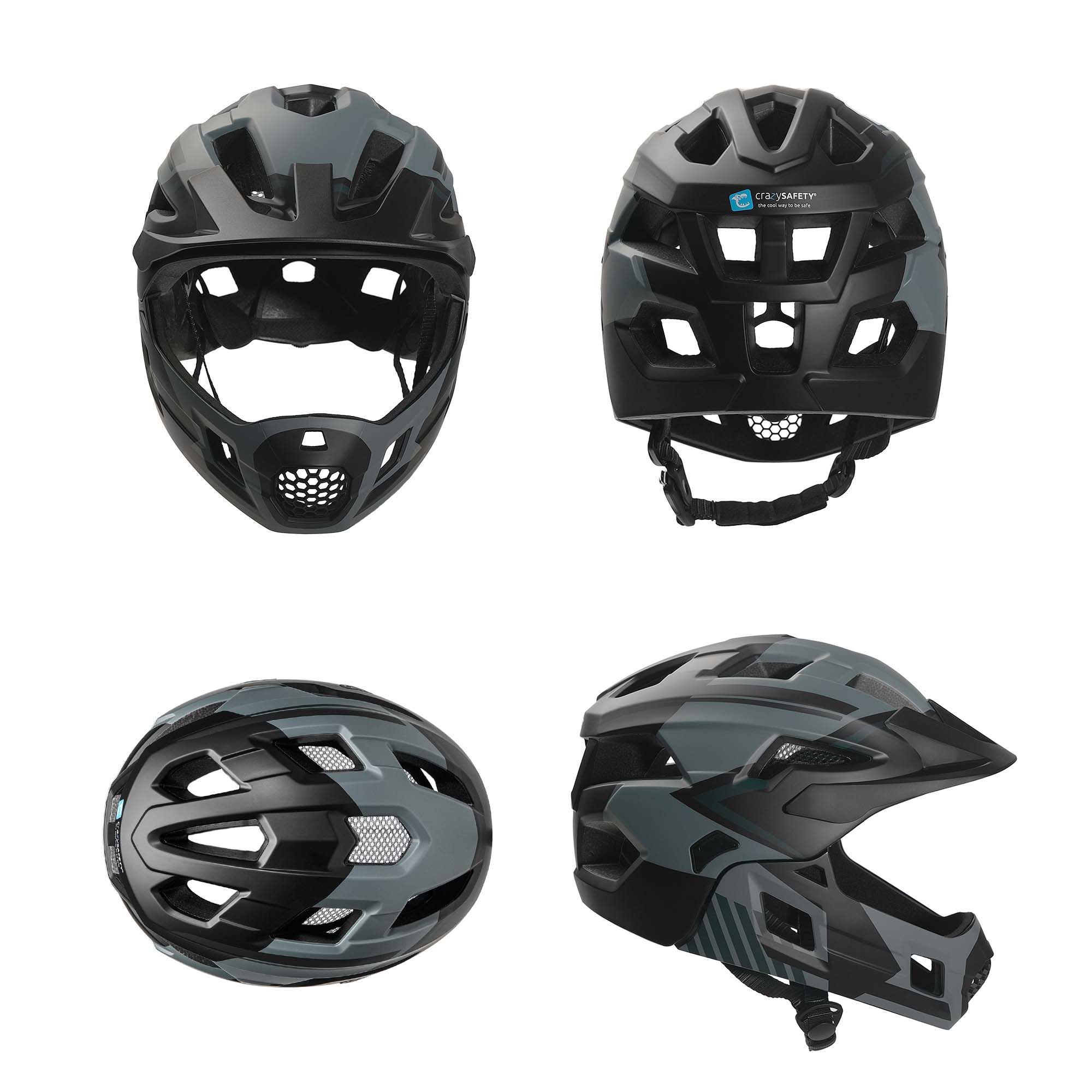 Casco da bicicletta integrale TITAN