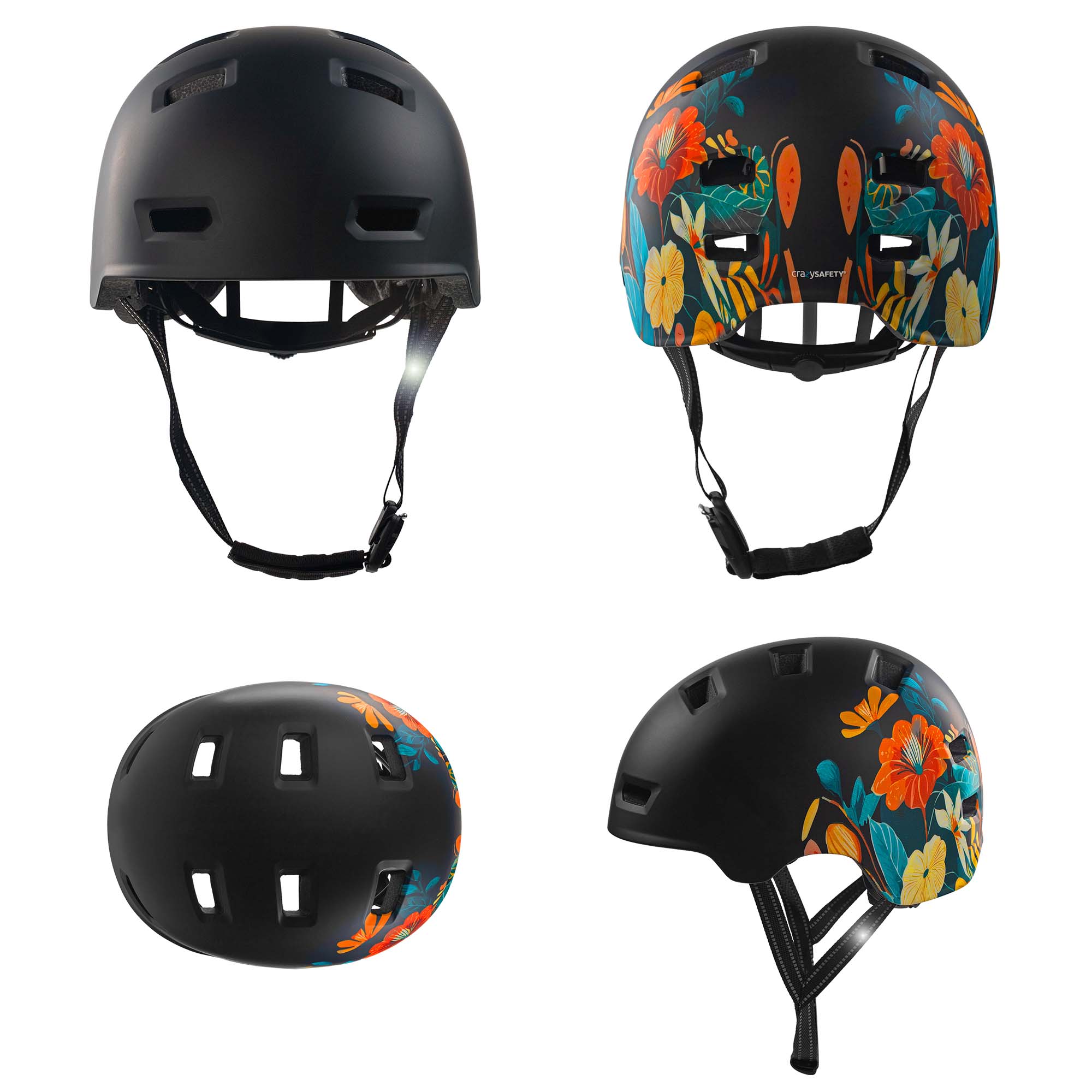 Casco da bicicletta per skater RAMPAGE - Belle