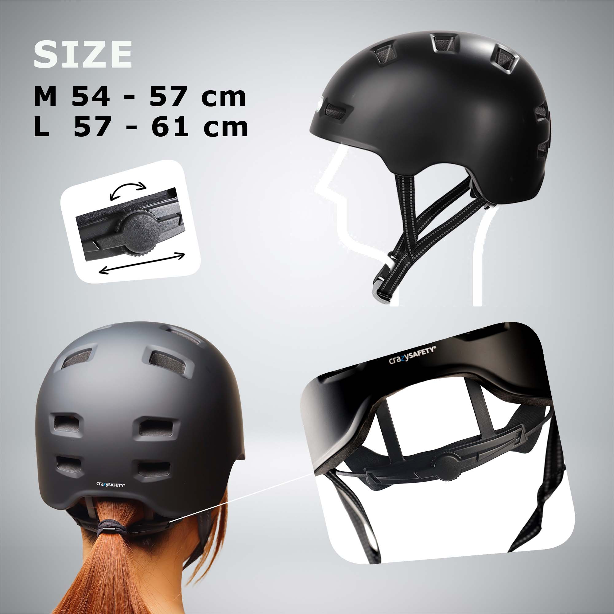 Casco da skater RAMPAGE - Urbano