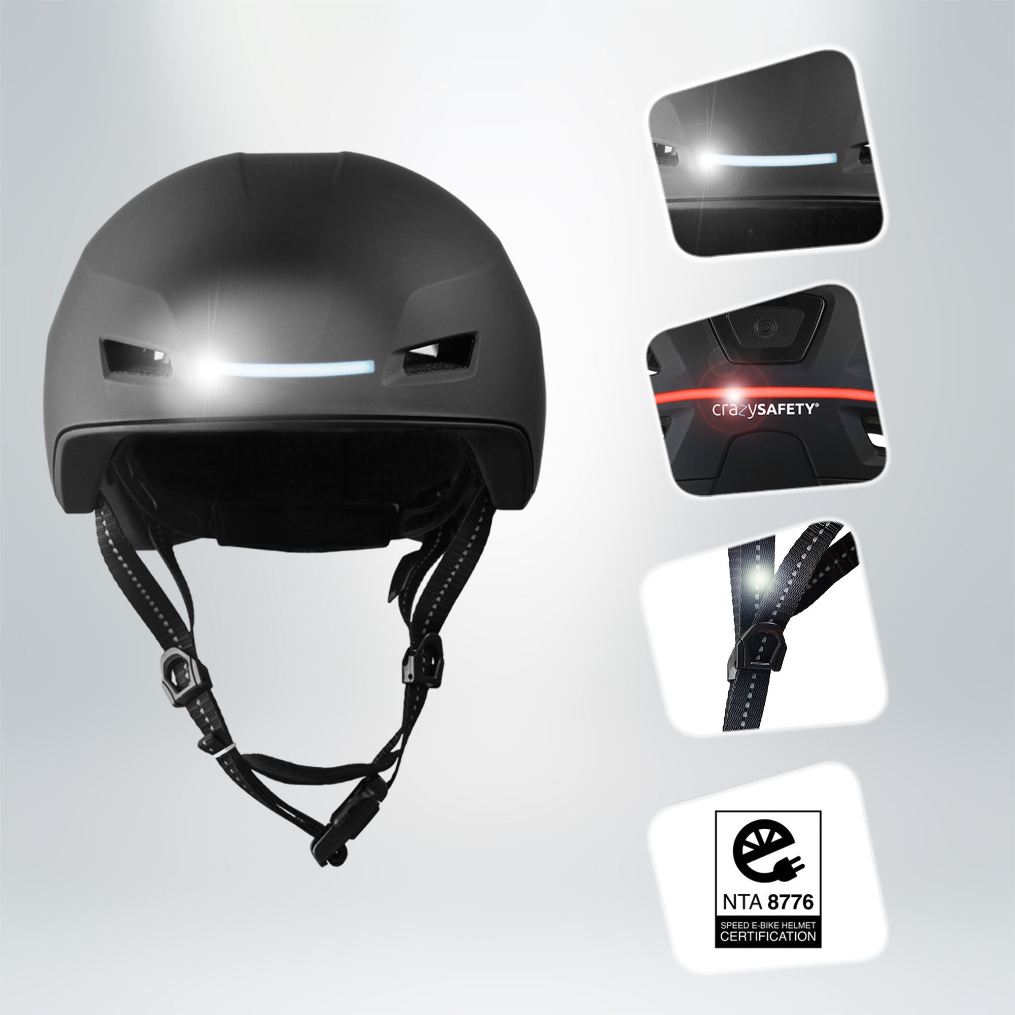 Casco da bicicletta PINE e-bike