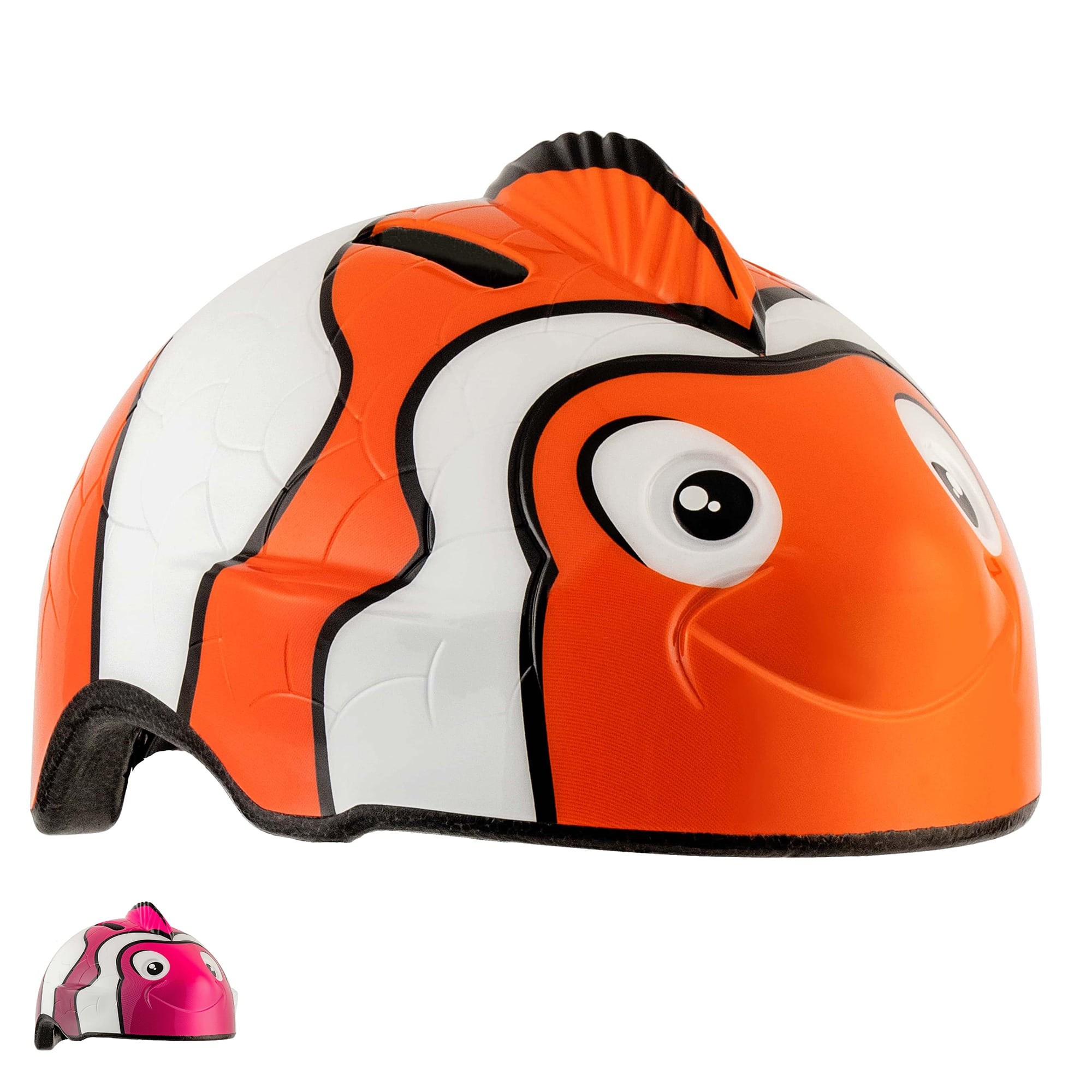 Casco da bicicletta pesce pagliaccio