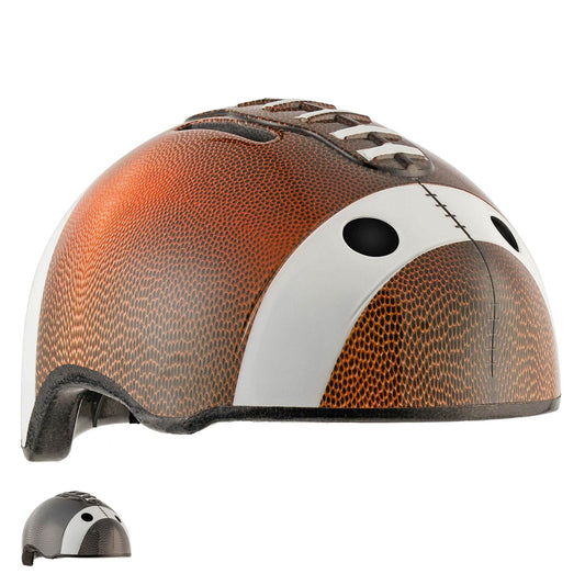 Casco da bicicletta stile football americano