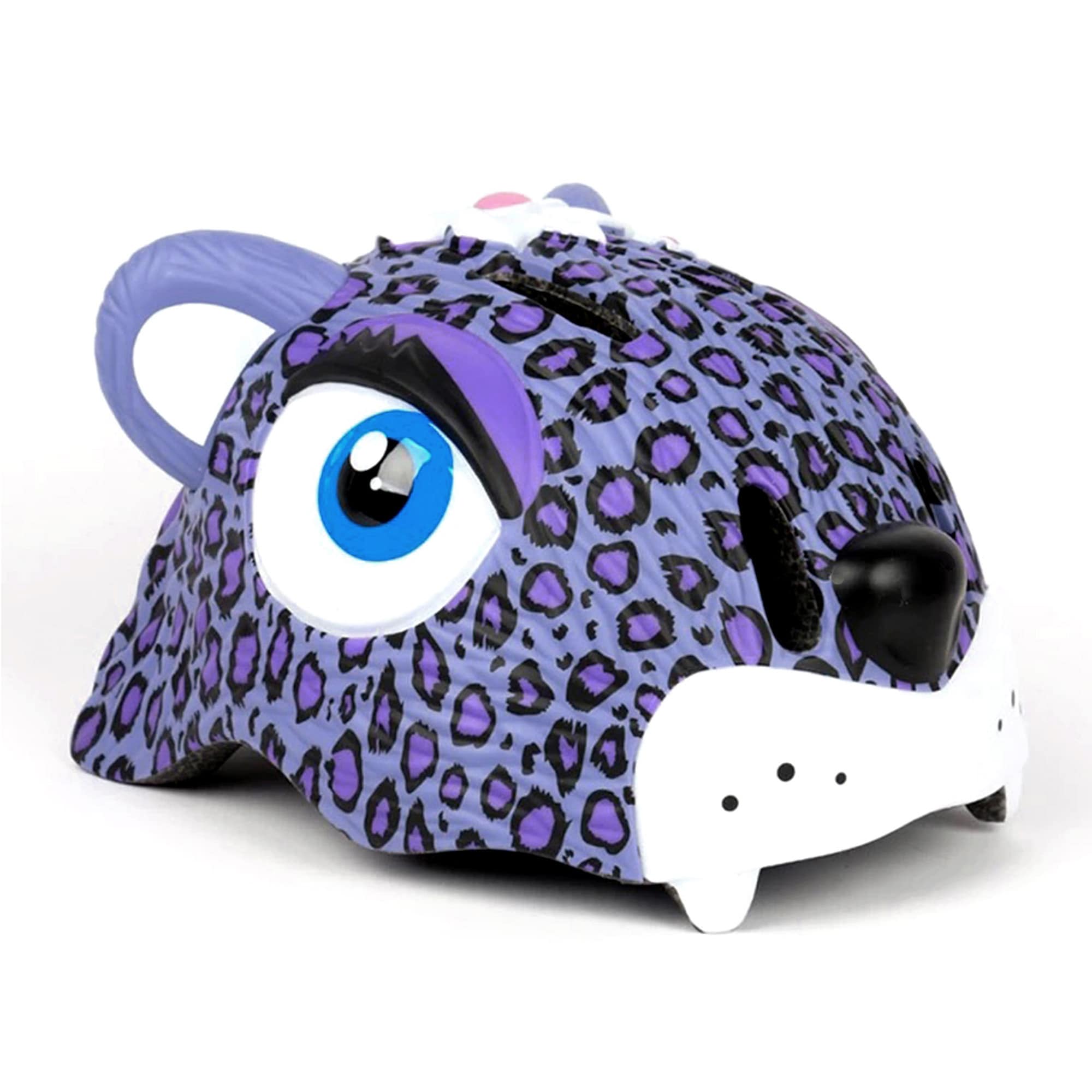 Casco da bici leopardo