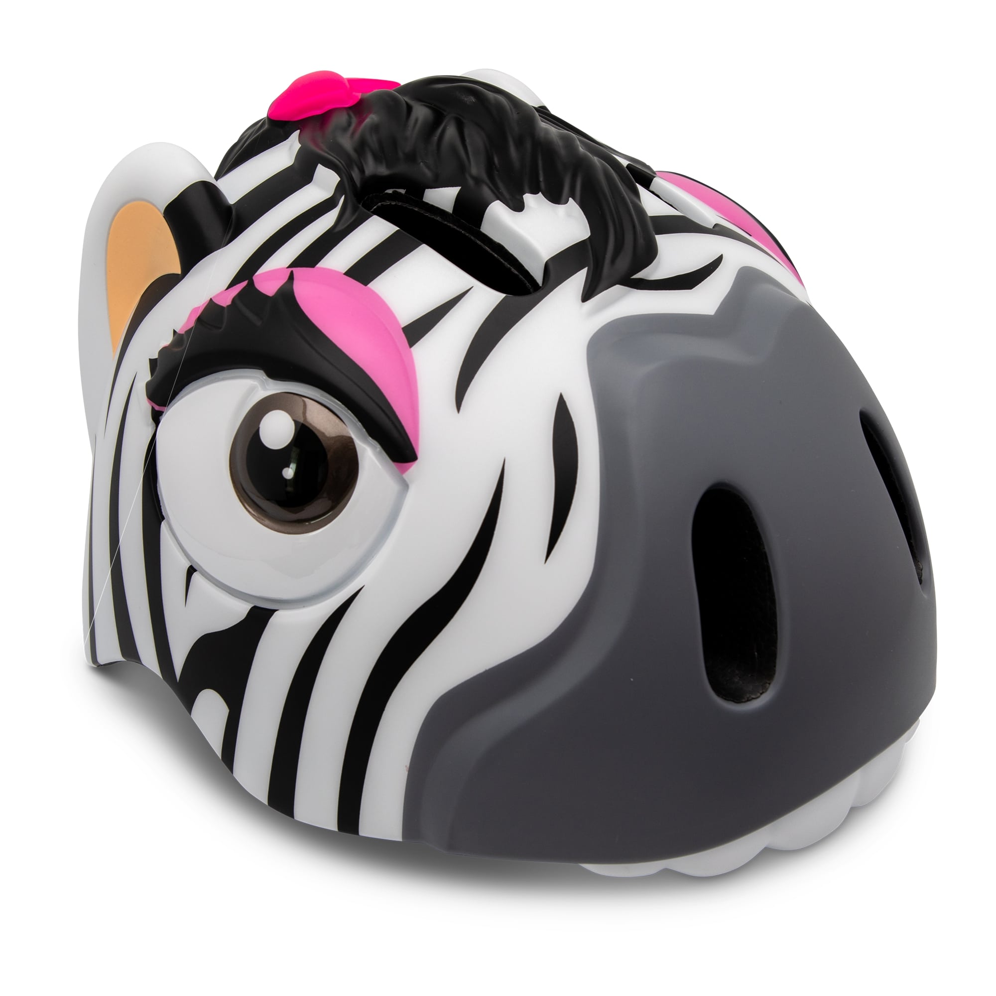 Casco da bicicletta a forma di zebra