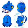 Carica l'immagine nel visualizzatore della galleria, Crazy Safety Backpack Blue Dinosaur backpack
