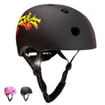 Carica l'immagine nel visualizzatore della galleria, Crazy Safety Bicycle helmet Black graffiti / S/M (52-56cm) Ramp skater bicycle helmet
