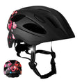 Carica l'immagine nel visualizzatore della galleria, Crazy Safety Bicycle helmet Black Heart / M (54-58cm) Heartbeat Stripes children's helmet with light
