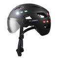 Carica l'immagine nel visualizzatore della galleria, Crazy Safety Bicycle helmet Matte black / L (55cm-61cm) Willow e-bike bicycle helmet
