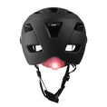 Carica l'immagine nel visualizzatore della galleria, Crazy Safety Bicycle helmet Matte black / M/L (55-61cm) OAK E-Bike bicycle helmet with UV visor, LED lights, reflective straps, and Fidlock buckle
